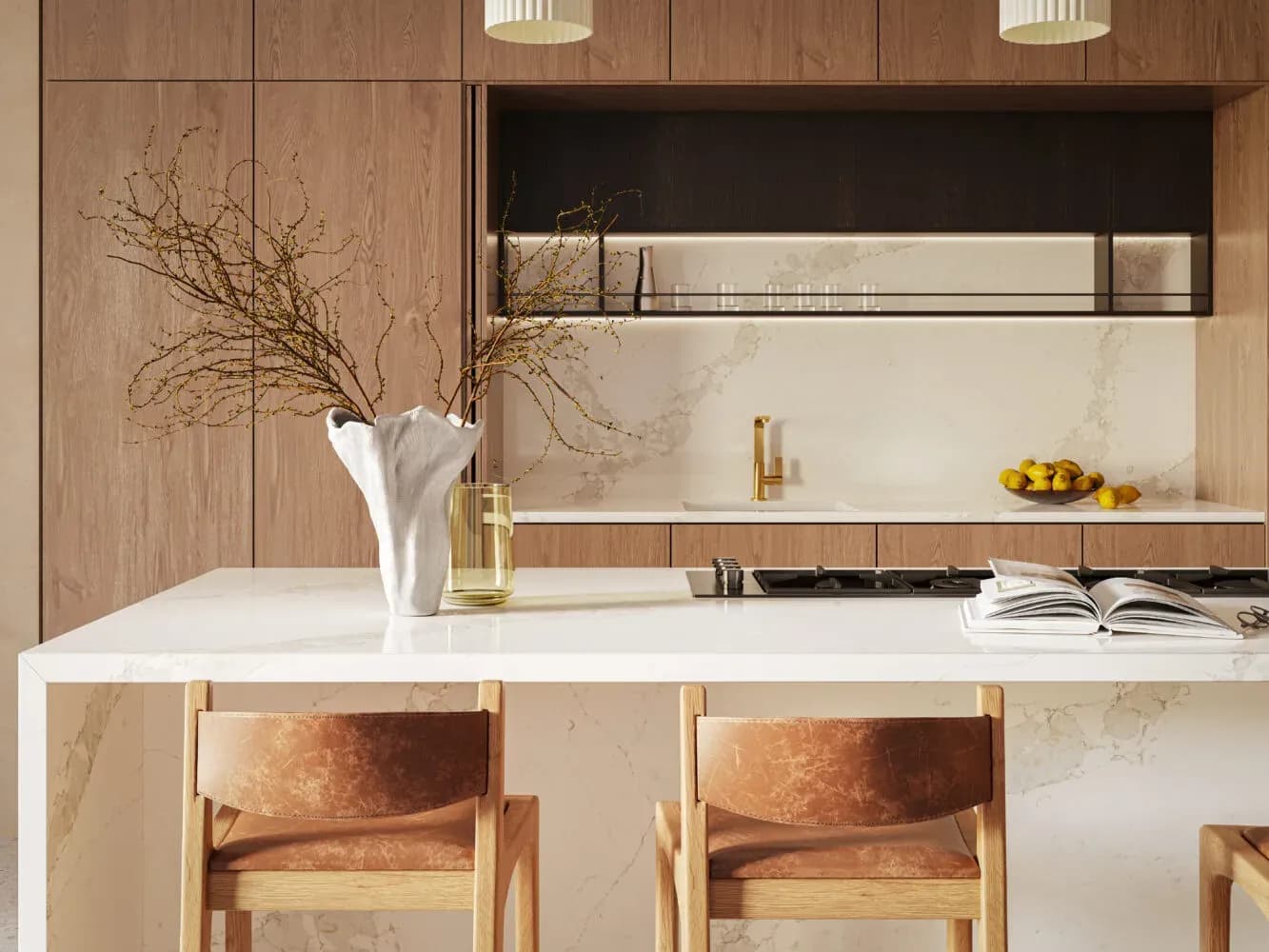 Caesarstone 5116 Calacatta Nectar