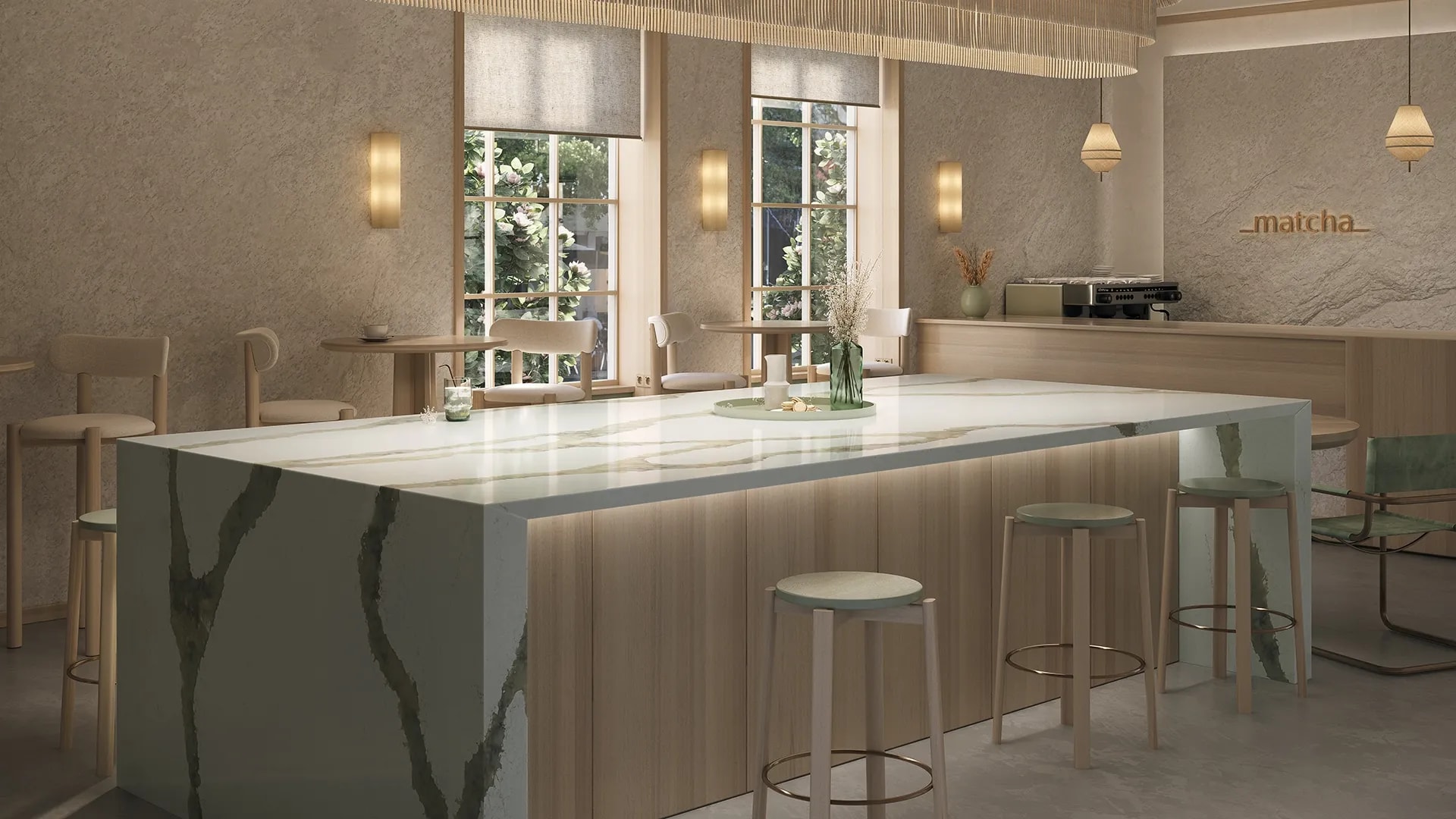 Caesarstone Calacatta Thyme 8104