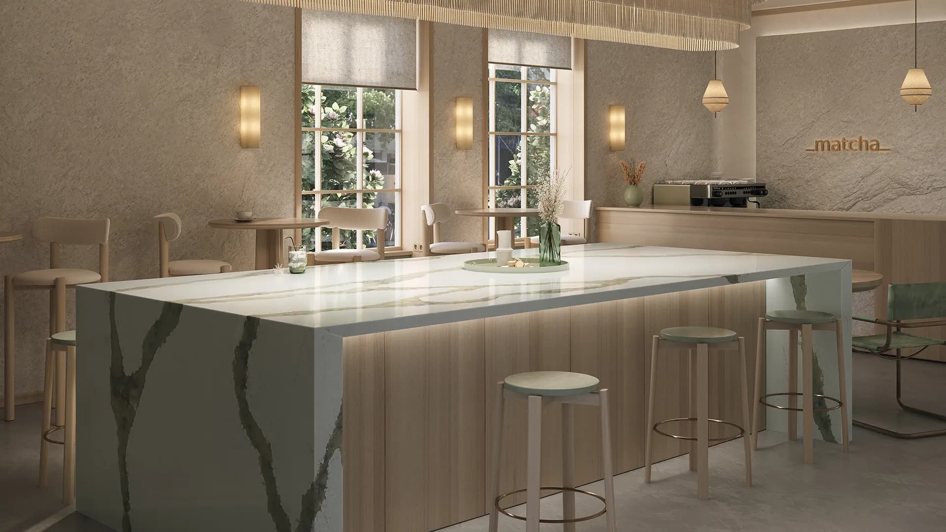 Caesarstone Calacatta Thyme 8104